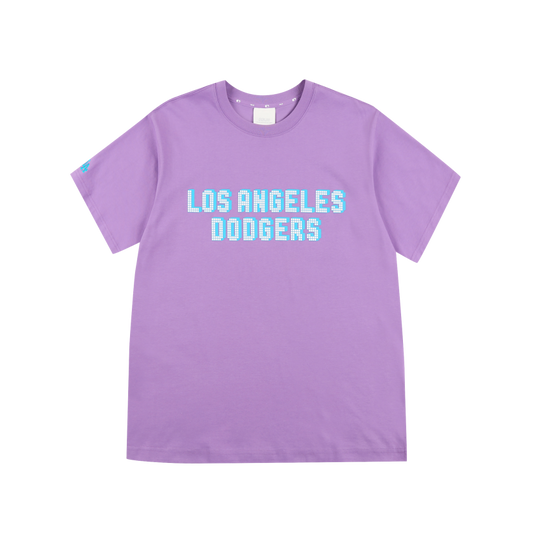 MLB LA Dodgers Purple Shortsleeve