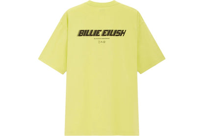 Billie Eilish Flower Skulls Logo T-Shirt
