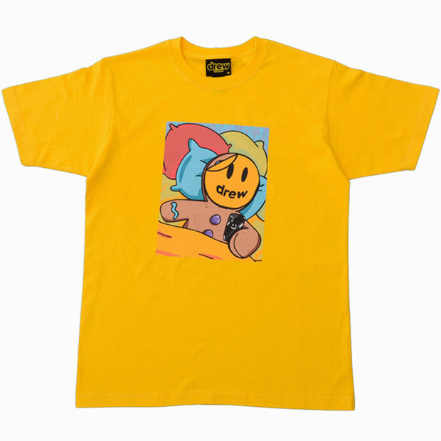 DREW Ginger Bread-man t-shirt (Yellow)