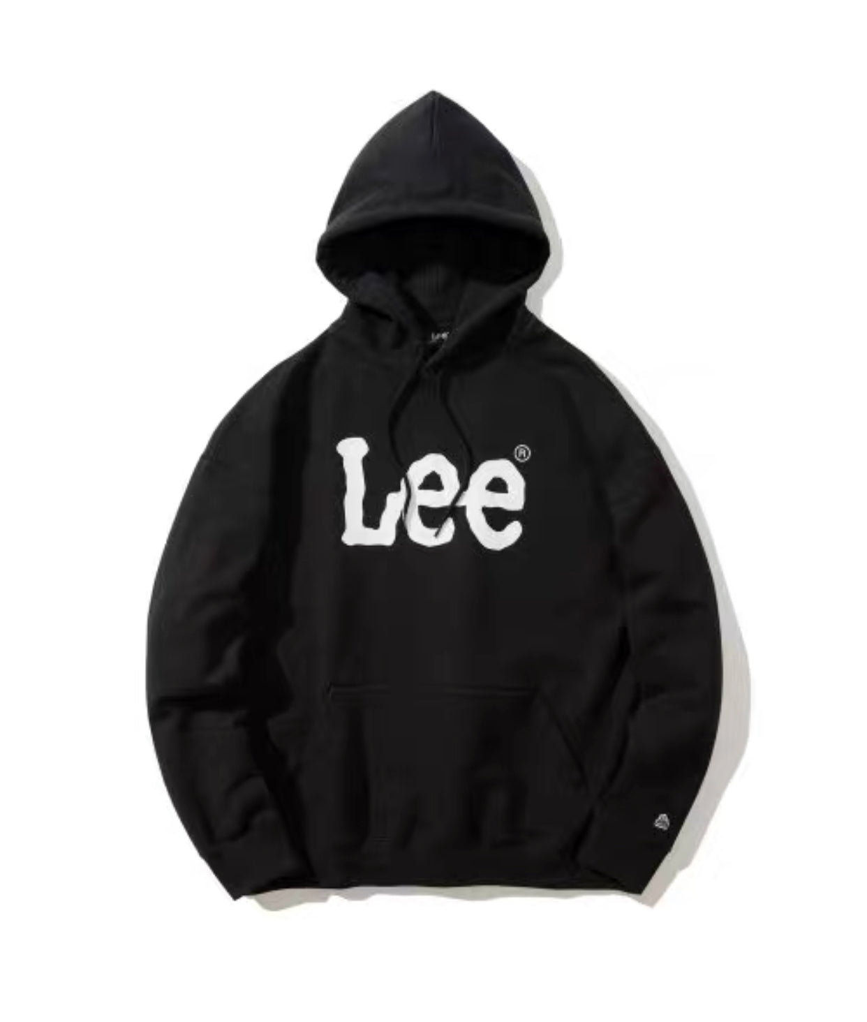 Lee Signature Logo Hoodie Black