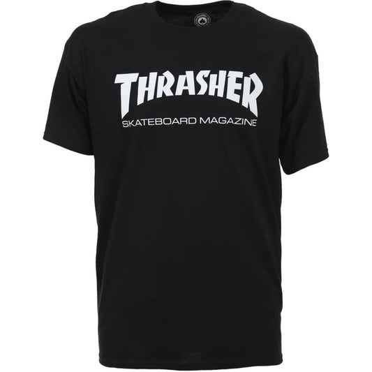 Thrasher Basic Logo (Black-Logo White)
