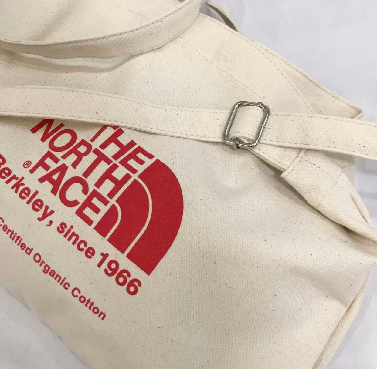 The North Face Canva Sling Bag Red
