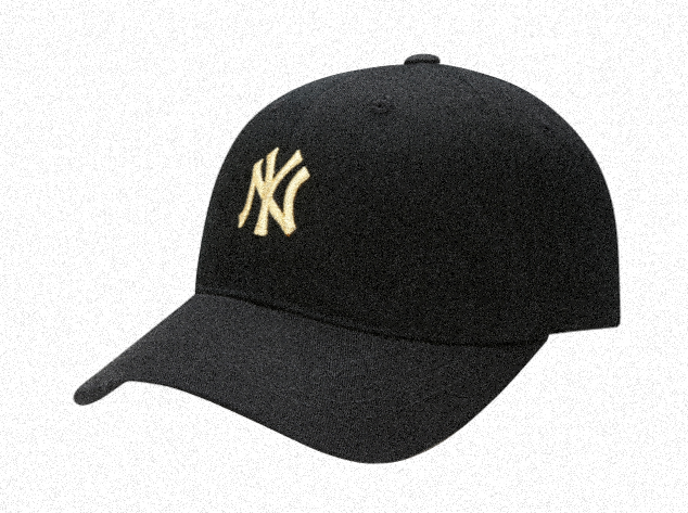 MLB Gold Yankees Mini NY Logo